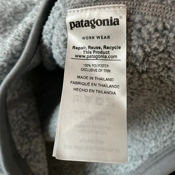 PATAGONIA | Better Sweater 1/4 Zip Fleece Small - Picture 5 of 6